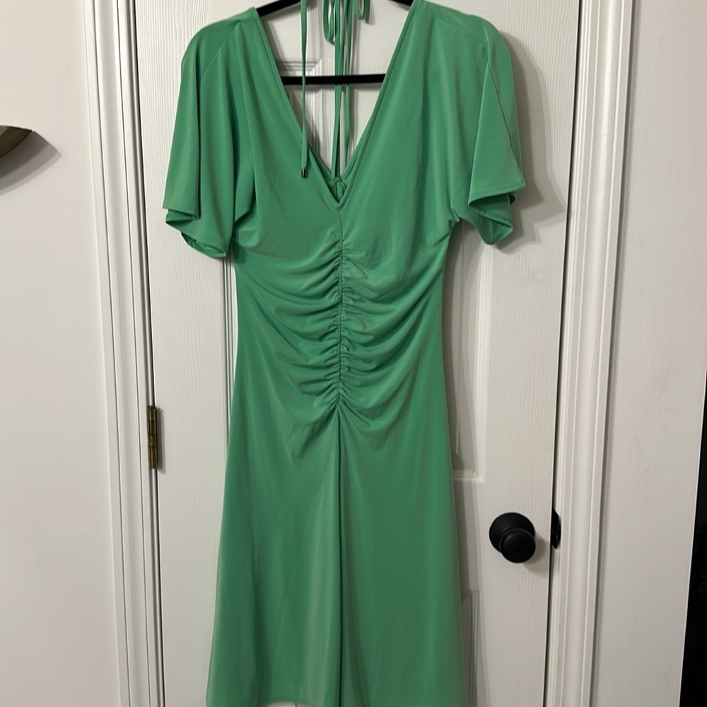 Like new WHBM Green Dress - Picture 3 of 3